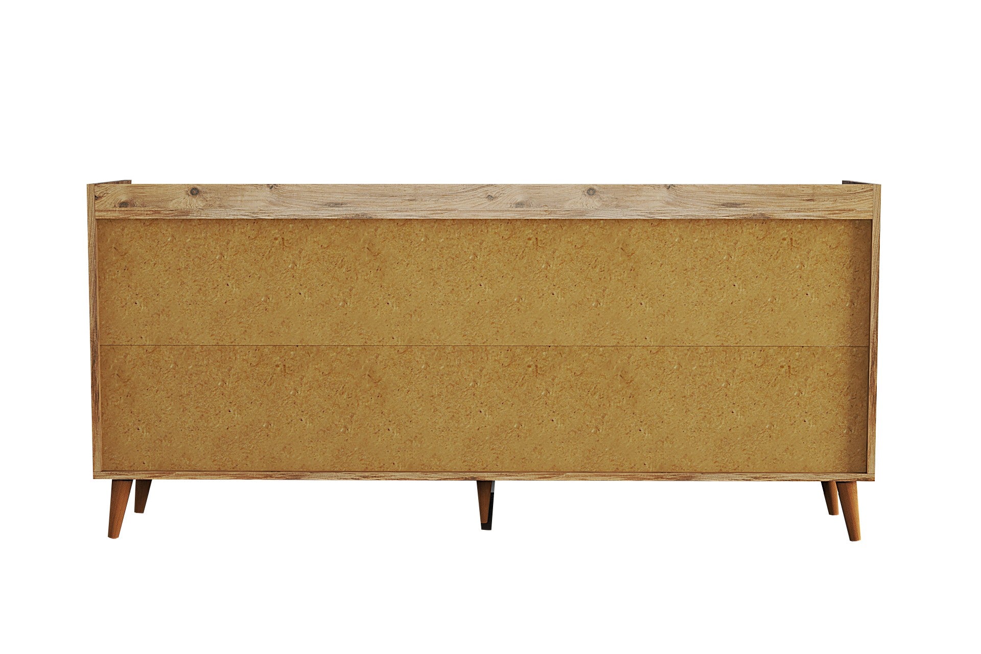 Sideboard mit 4 schubladen und 2 türen, Efron Weiß (4)