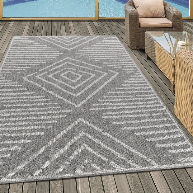 Teppich Aruba 4902 Striped Grau (1)