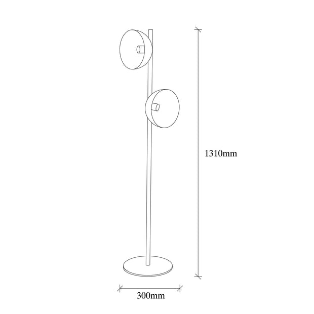 Stehlampe Dram 4011 Schwarz (2)