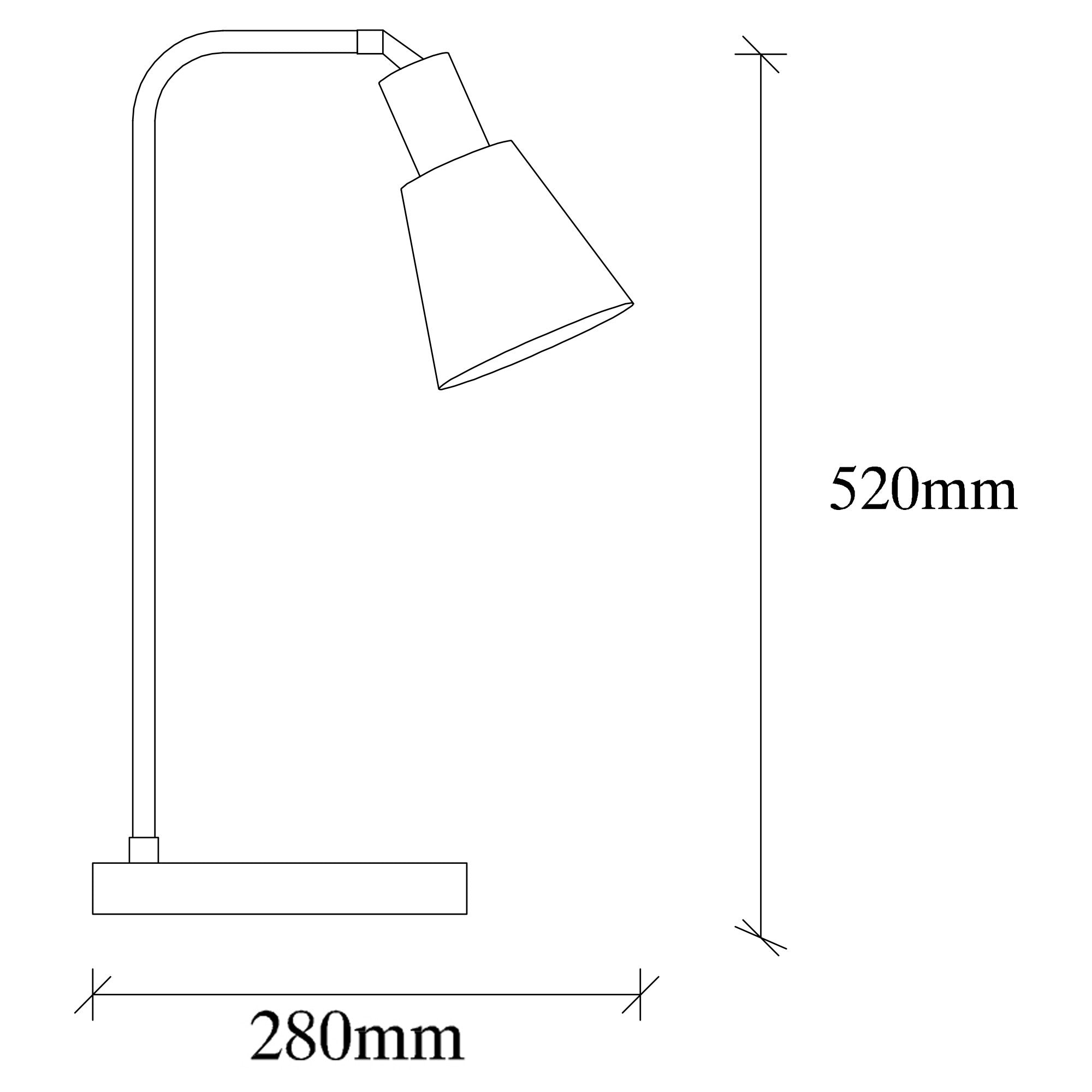 Tischlampe Emek 5086 Schwarz (2)