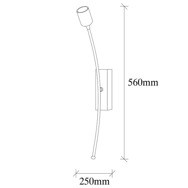 Wandleuchte Banana 3182 Messing (2)