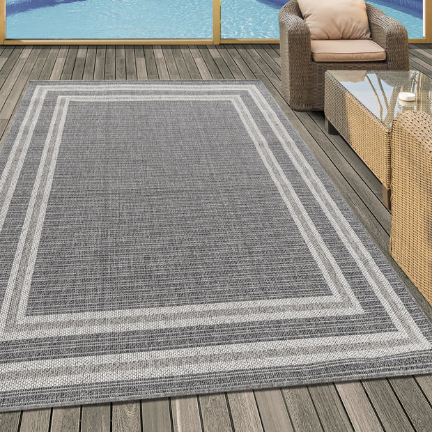 Teppich Aruba 4901 Border Grau (1)