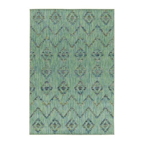 Teppich Bahama 5152 Boho Design Grün & AYYTPCH-BAHAMA5152GREEN & AYYTPCH-BAHAMA5152GREEN