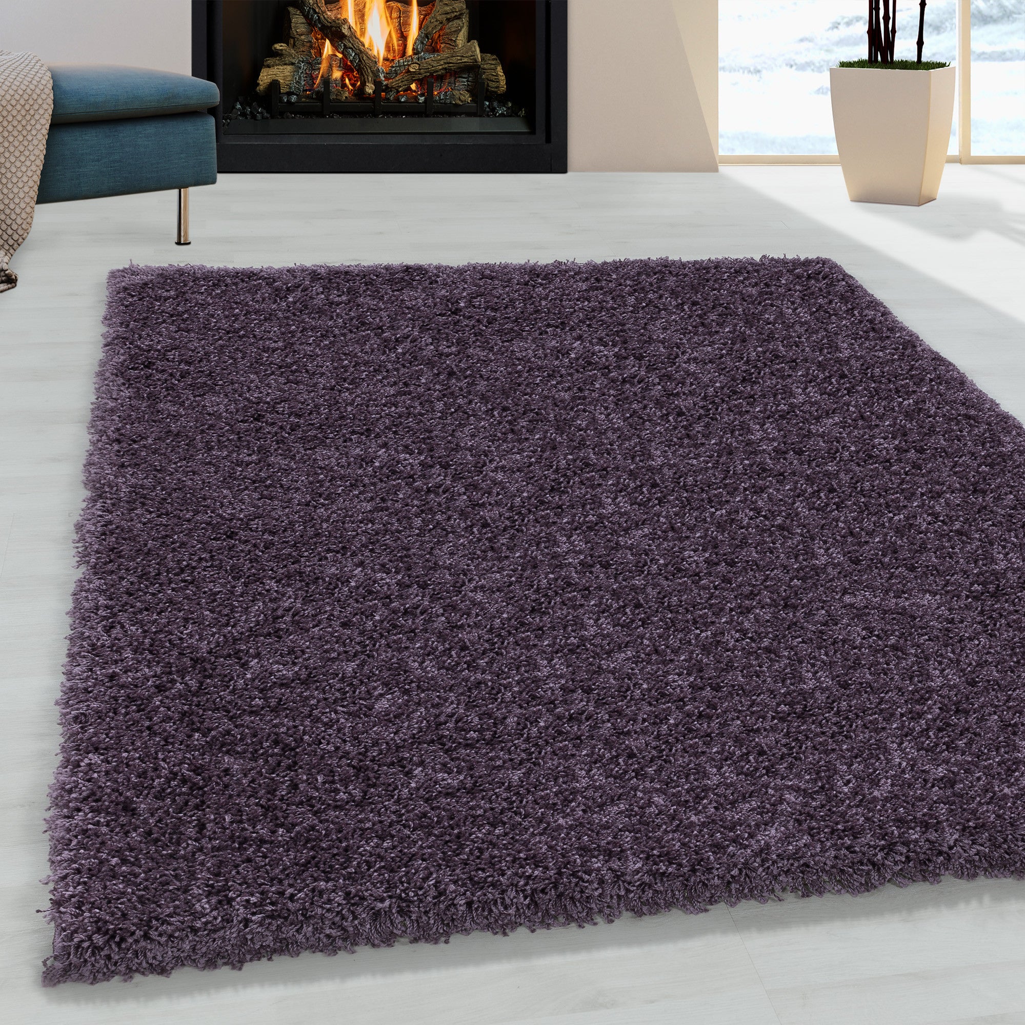 Teppich Sydney 3000 Unicolor Violett (1)