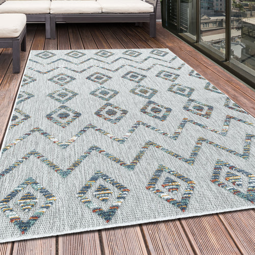 Teppichläufer Bahama 5152 Boho Design Mehrfarben (1)