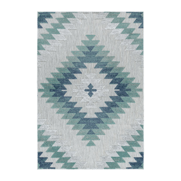 Teppich Bahama 5154 Geometric Blau & AYYTPCH-BAHAMA5154BLUE & AYYTPCH-BAHAMA5154BLUE