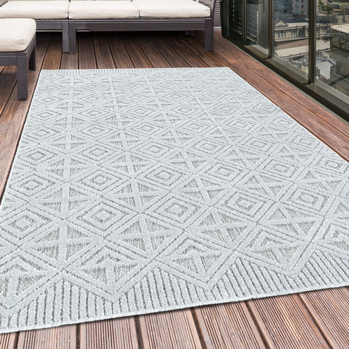 Teppichläufer Bahama 5156 Boho Design Grau (1)