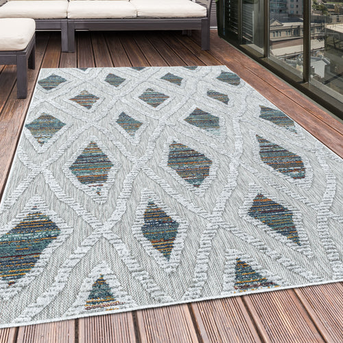 Teppichläufer Bahama 5157 Boho Design Mehrfarben (1)