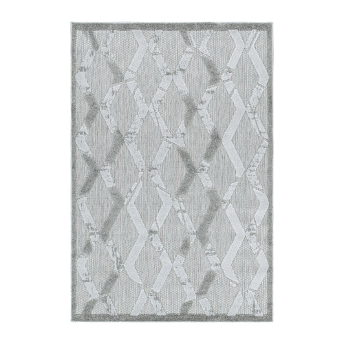 Teppichläufer Bahama 5158 Boho Design Grau