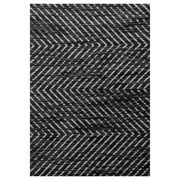 Teppich Base 2810 Geometric Schwarz