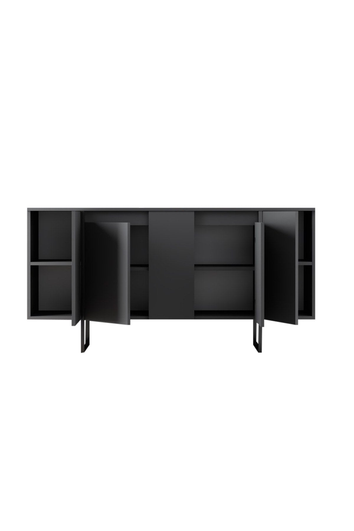 Sideboard mit 4 türen, Luxe Nussbaum (9)