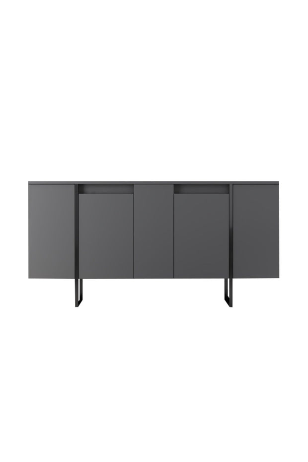 Sideboard mit 4 türen, Luxe Nussbaum (8)