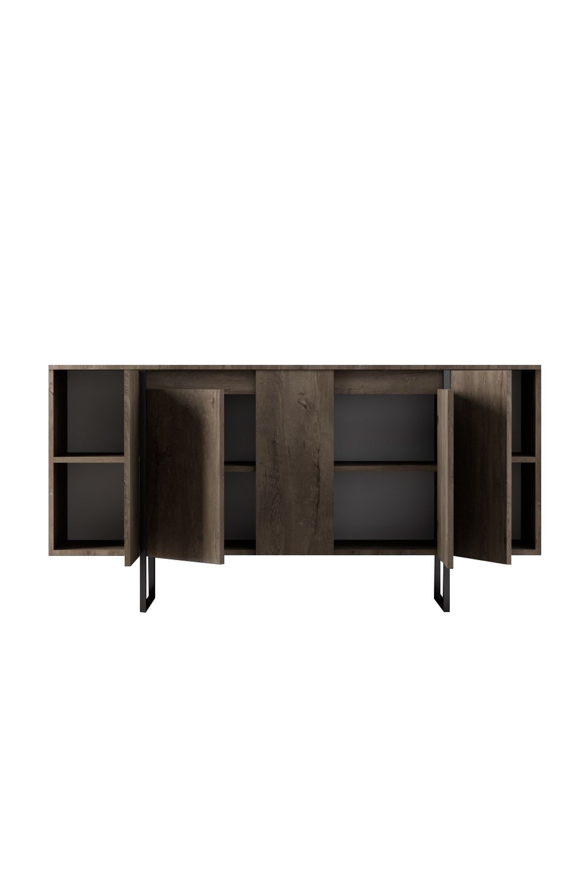 Sideboard mit 4 türen, Luxe Nussbaum (9)