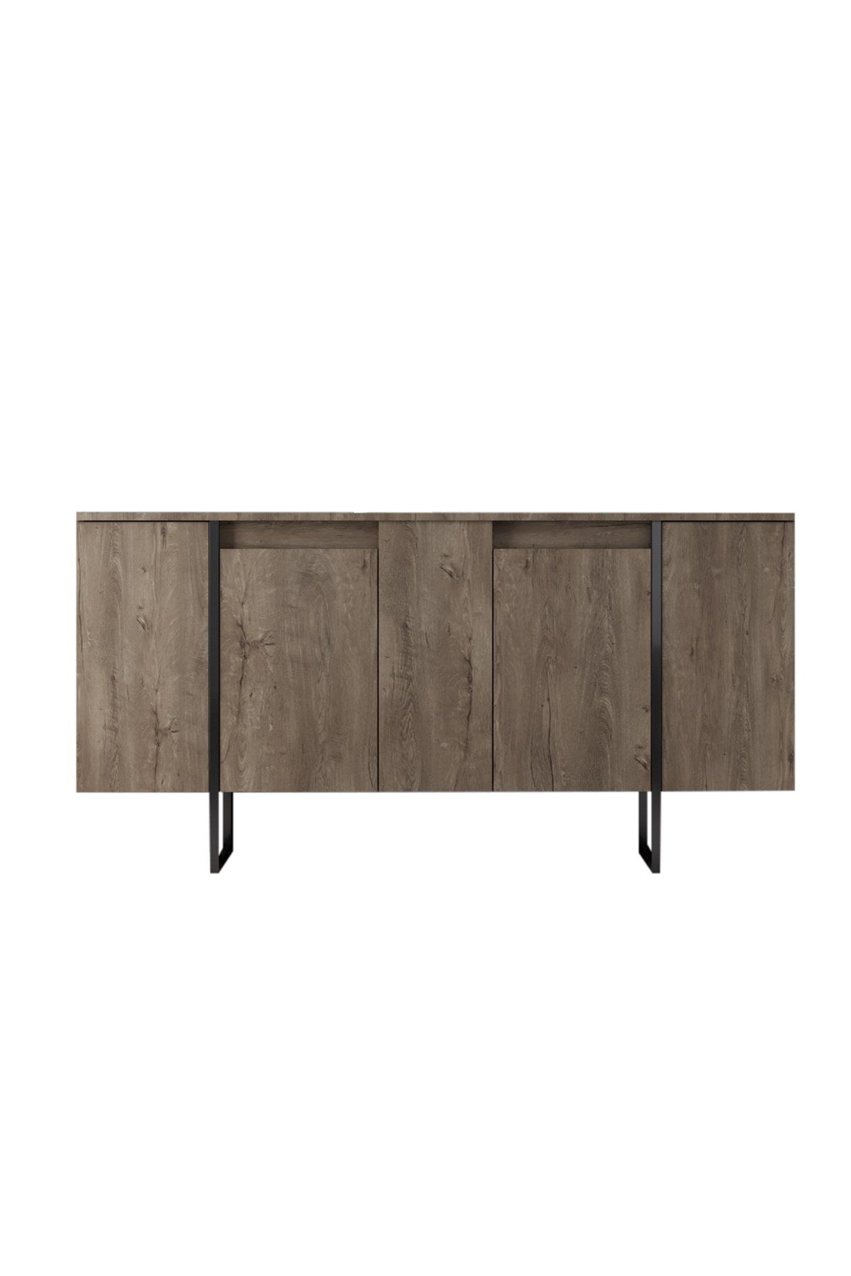 Sideboard mit 4 türen, Luxe Nussbaum (8)