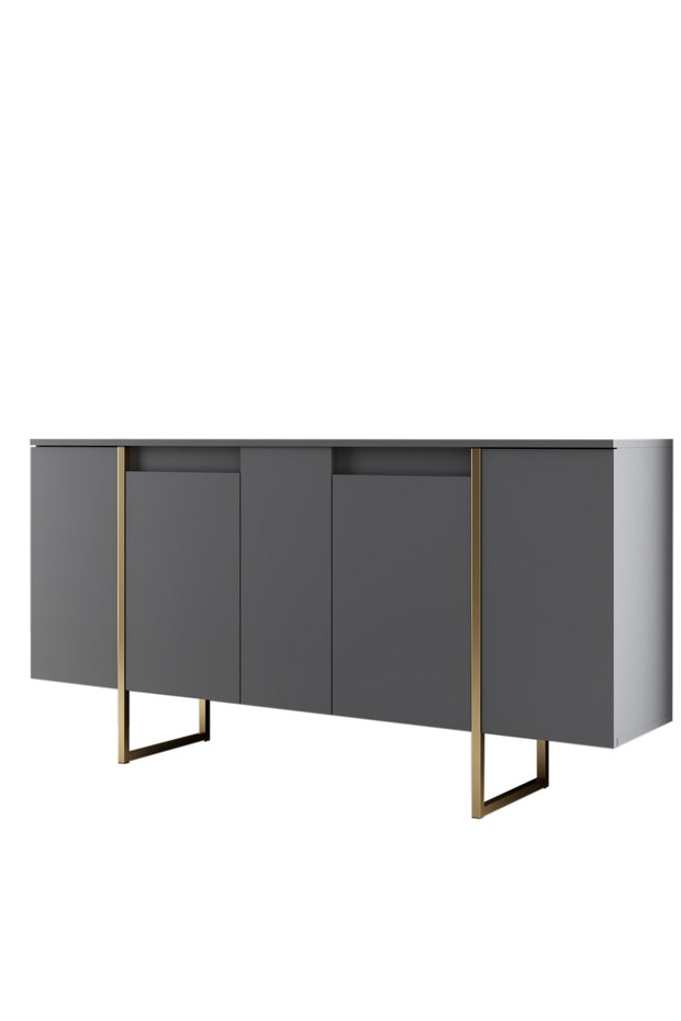 Sideboard mit 4 türen, Luxe Nussbaum (6)