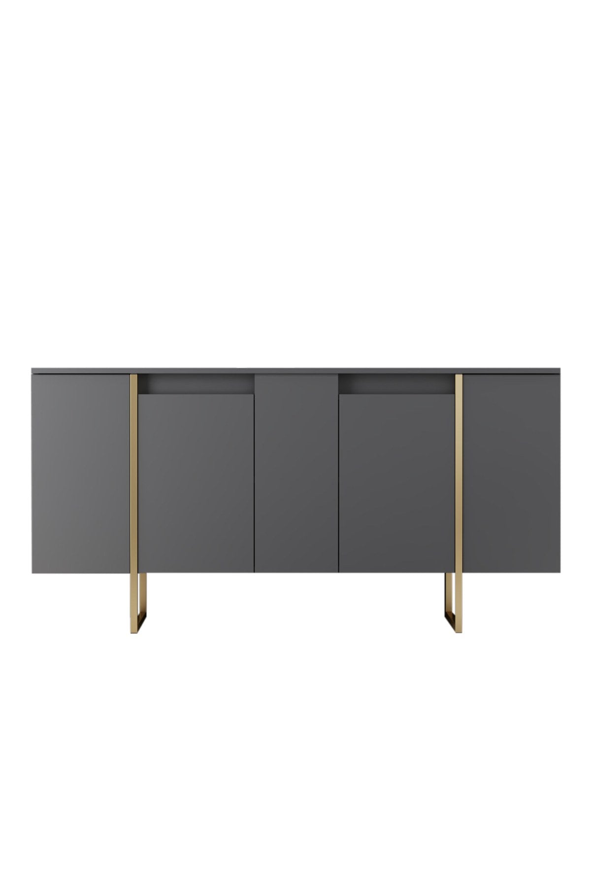 Sideboard mit 4 türen, Luxe Nussbaum (8)