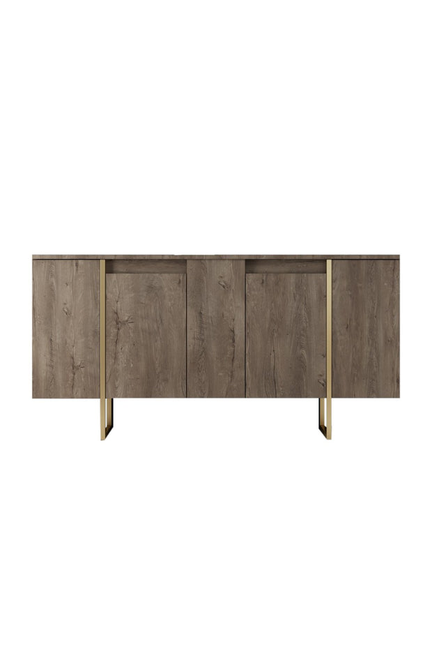 Sideboard mit 4 türen, Luxe Nussbaum (8)