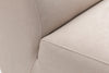 Ecksofa mit Chaiselongue Rechts, 4-Sitzer, aus Stoff, Alpha Creme (6)