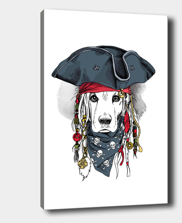 Leinwandbild Pirate Dog Mehrfarben, & OYOTR-650340811 & OYOTR-650340811 & OYOTR-650340811