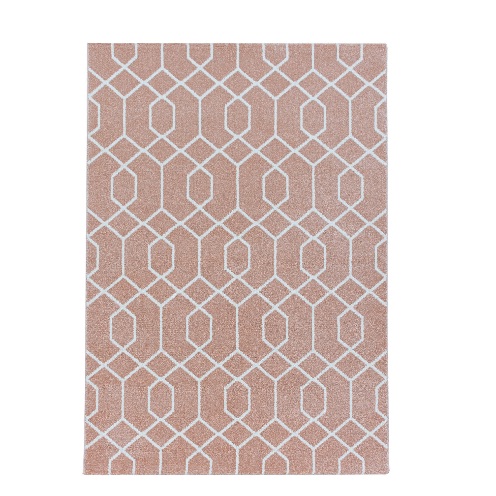 Teppich Efor 3713 Geometric Rosa