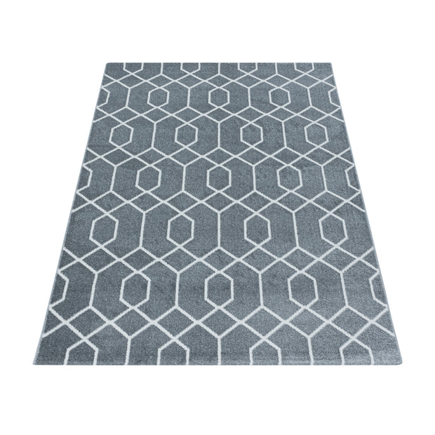 Teppich Efor 3713 Geometric Grau (2)