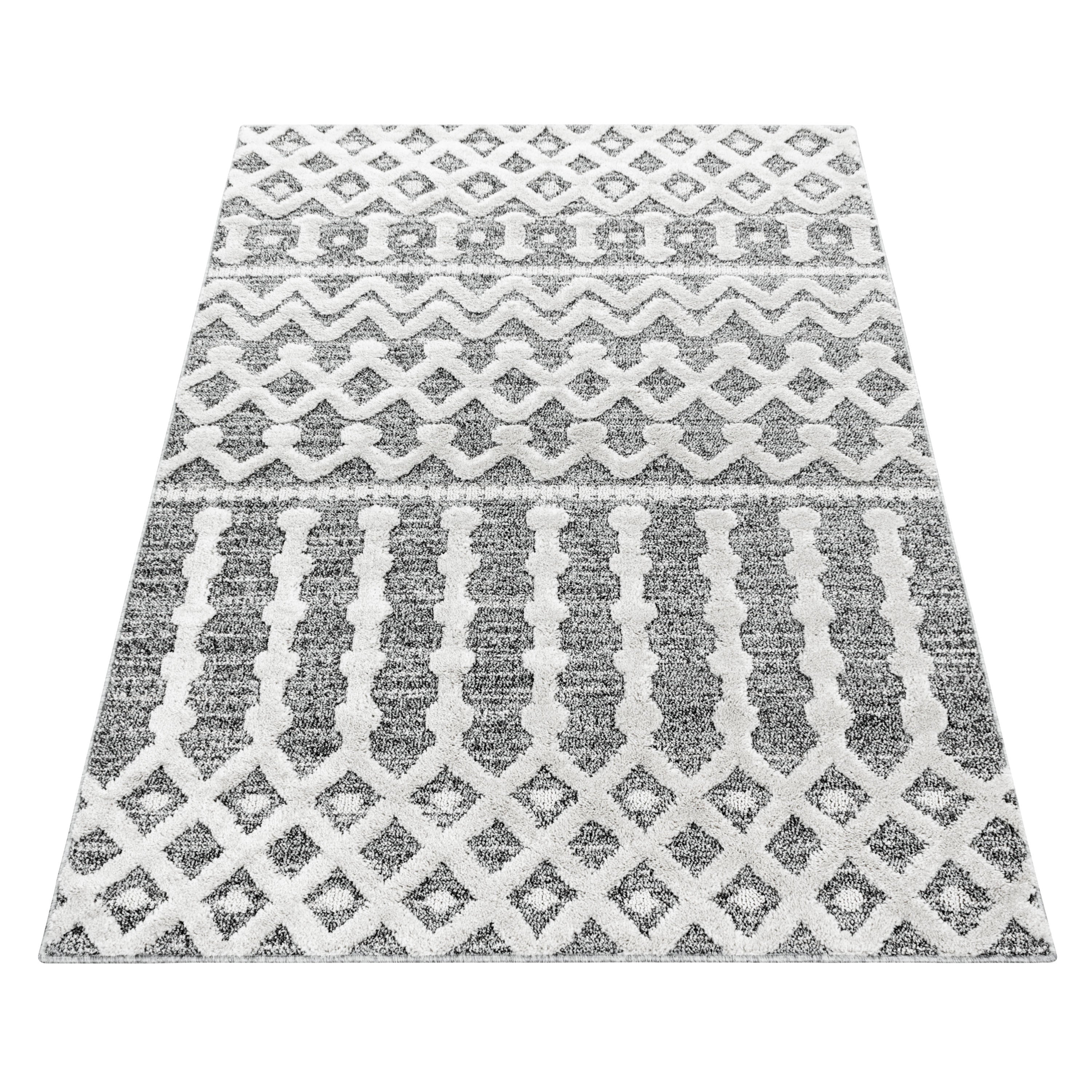 Teppich Pisa 4710 Boho Design Grau (2)