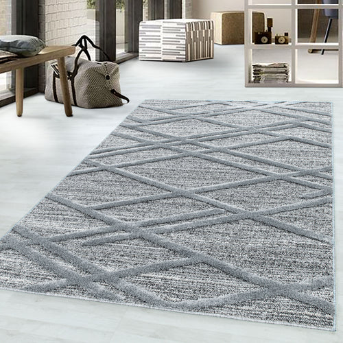 Teppich Pisa 4706 Boho Design Grau (1)