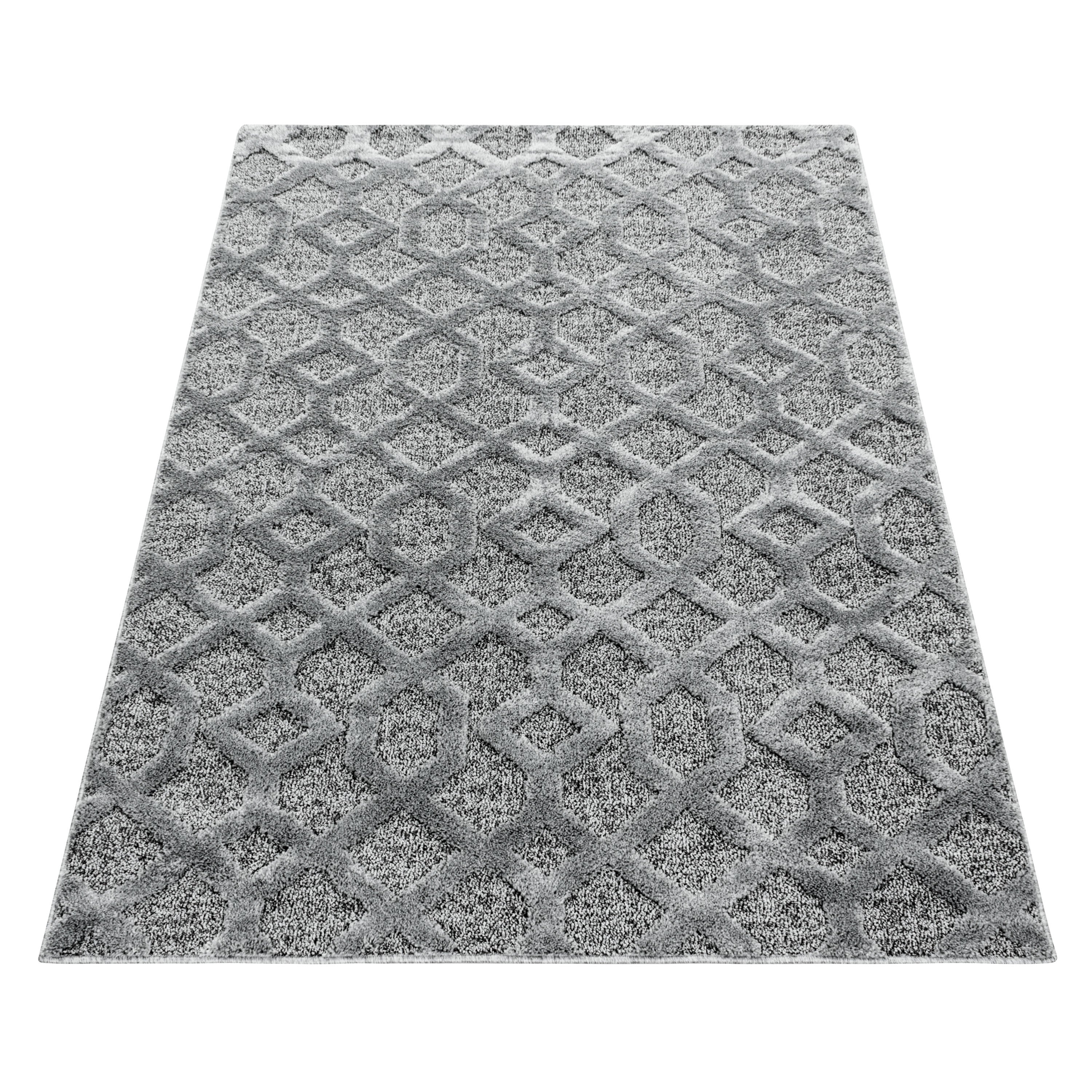 Teppich Pisa 4702 Geometric Grau (2)