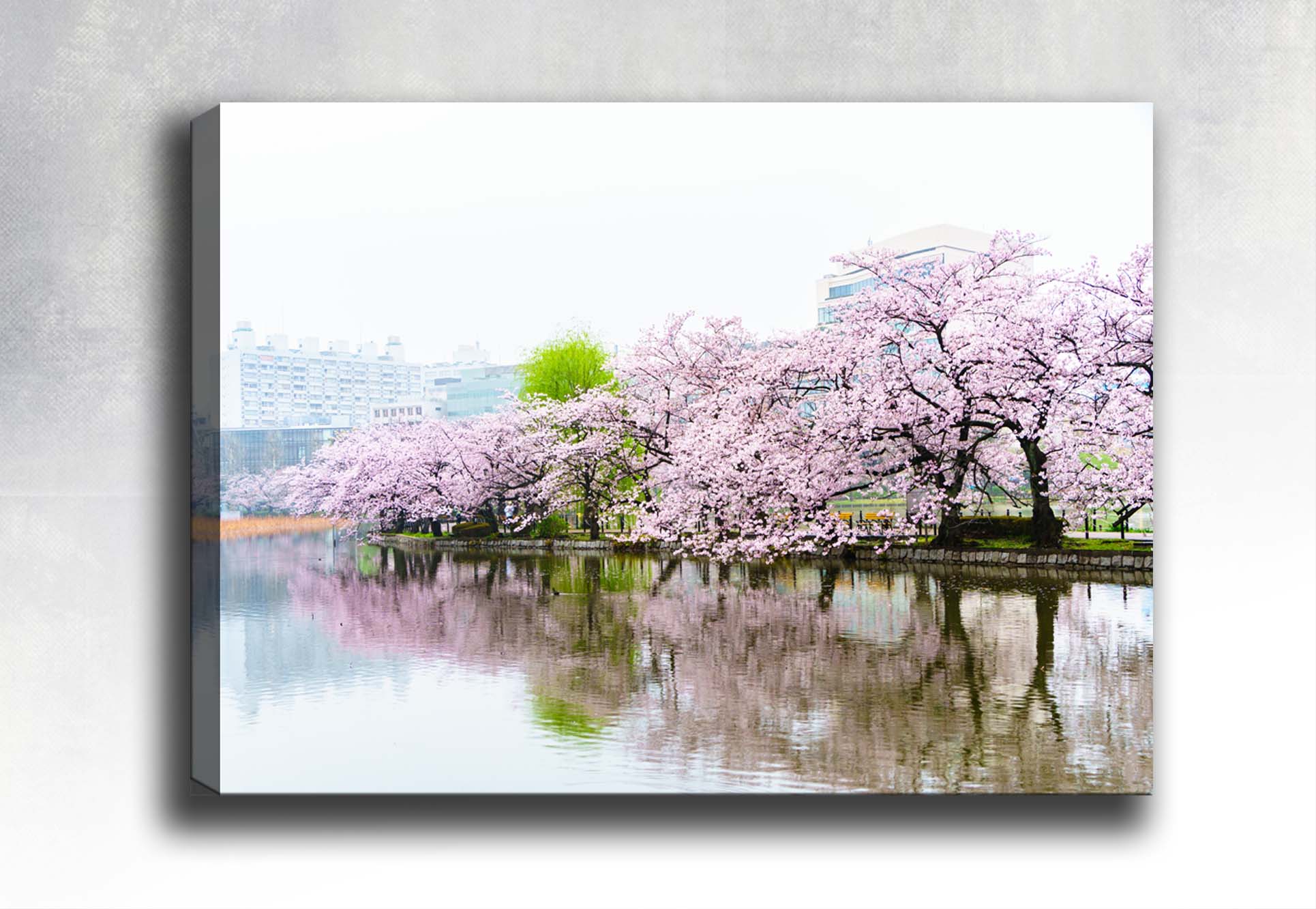 Leinwandbild Blossom Landscape Mehrfarben, & OYOTR-718148989 & OYOTR-718148989