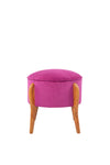 Pouf mit Stoff Lockett Violett (1)