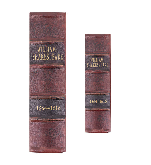 Deko-Boxen Buch 2er-Set William Shakespeare Mehrfarben (1)