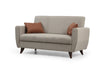 Schlafsofa 2-Sitzer mit Stoff, Zaden Beige (2)