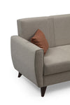 Schlafsofa 3-Sitzer mit Stoff, Zaden Beige (2)