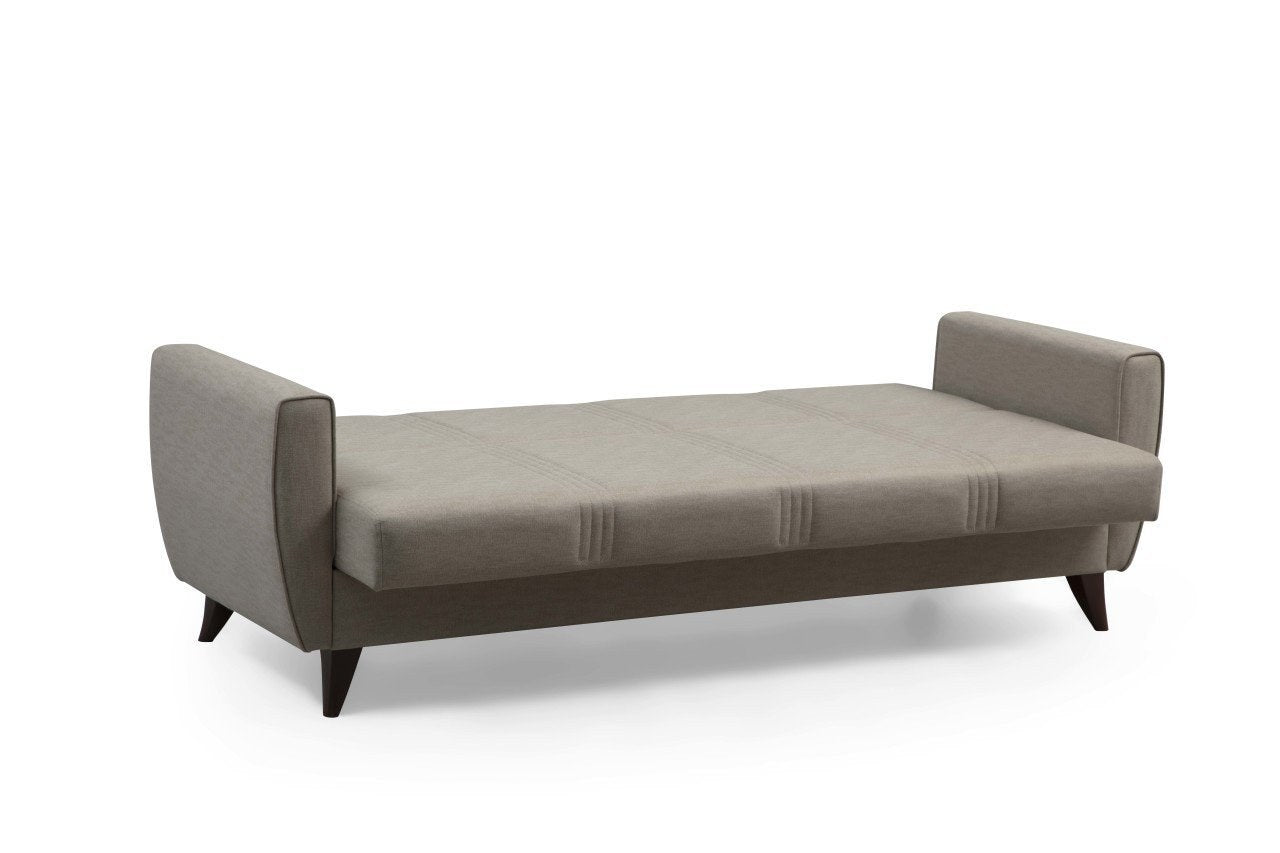 Schlafsofa 3-Sitzer mit Stoff, Zaden Beige (6)