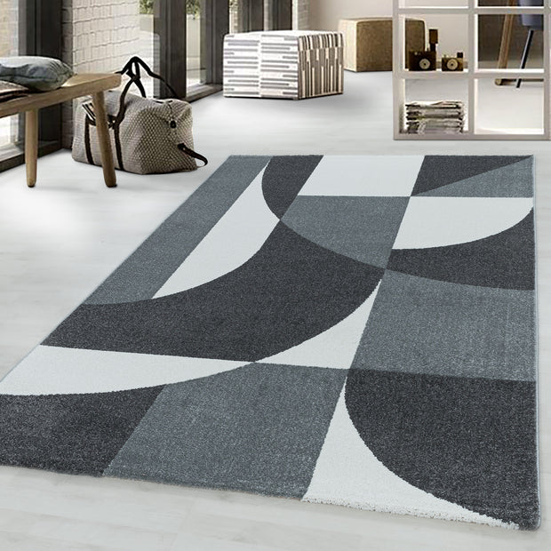 Teppich Efor 3711 Geometric Grau (1)