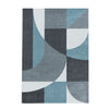 Teppich Efor 3711 Geometric Blau