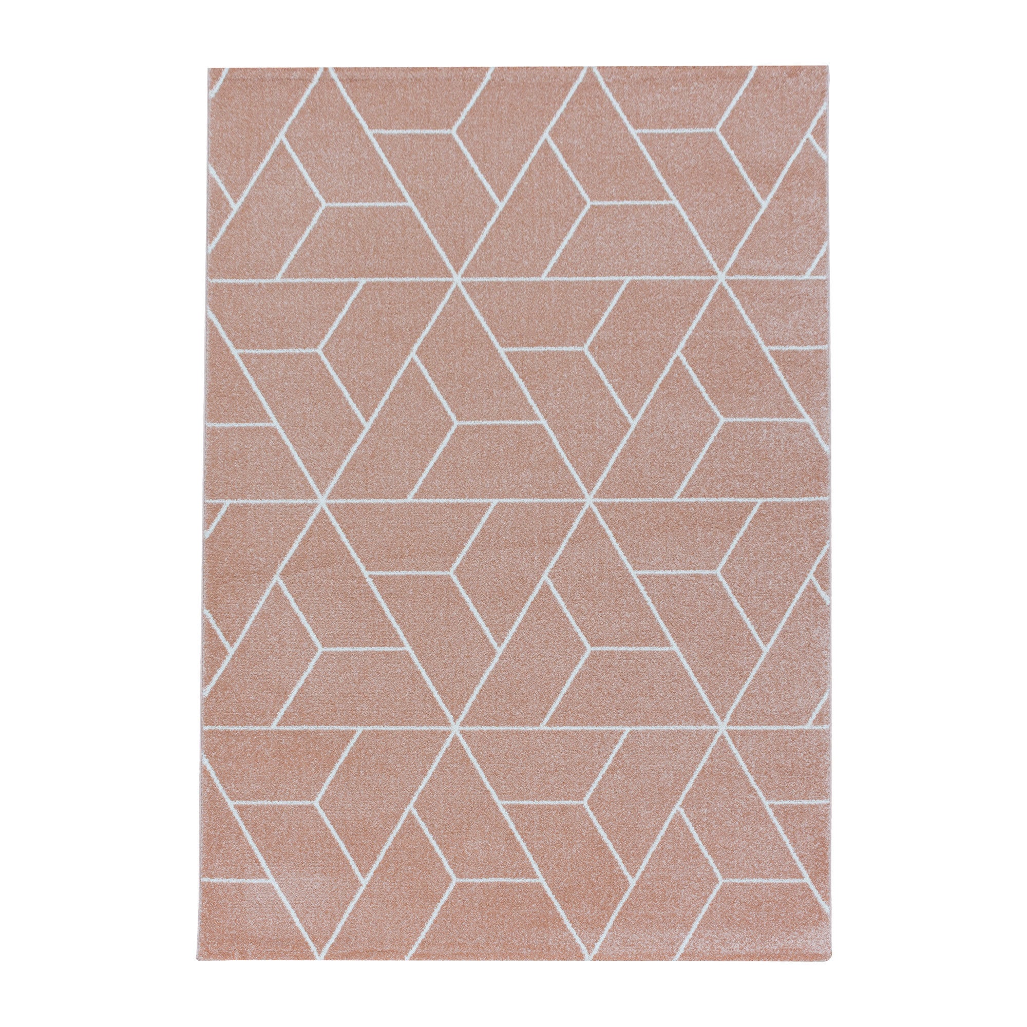 Teppich Efor 3715 Geometric Rosa