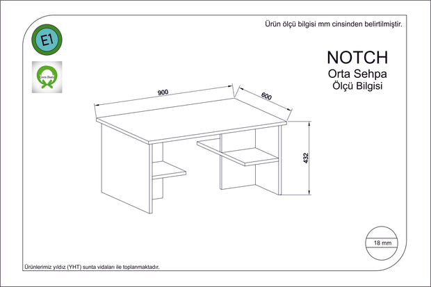 Couchtisch Notch Nussbaum (1)