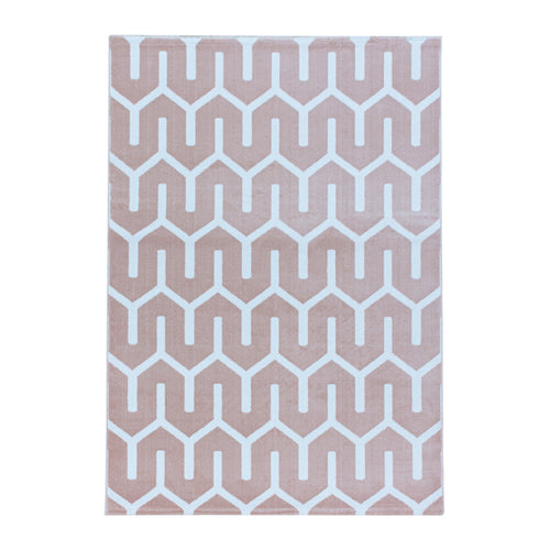 Teppich Costa 3524 Geometric Rosa