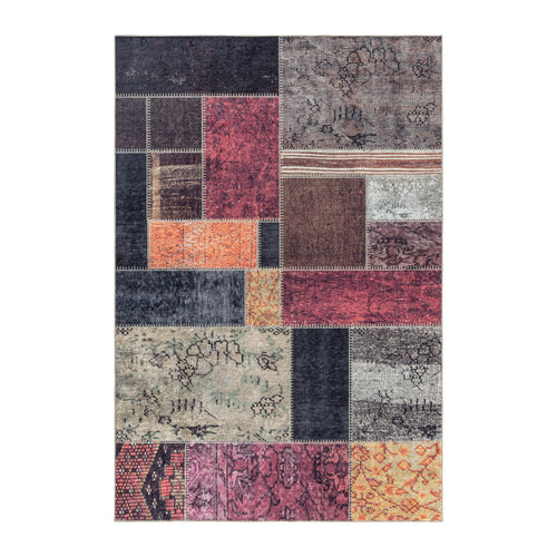 Teppichläufer Fiesta 4302 Patchwork Mehrfarben