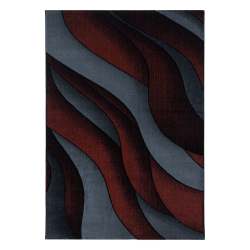 Teppich Costa 3523 Waves Rot