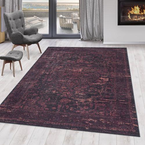 Teppichläufer Fiesta 4304 Vintage Rot (1)
