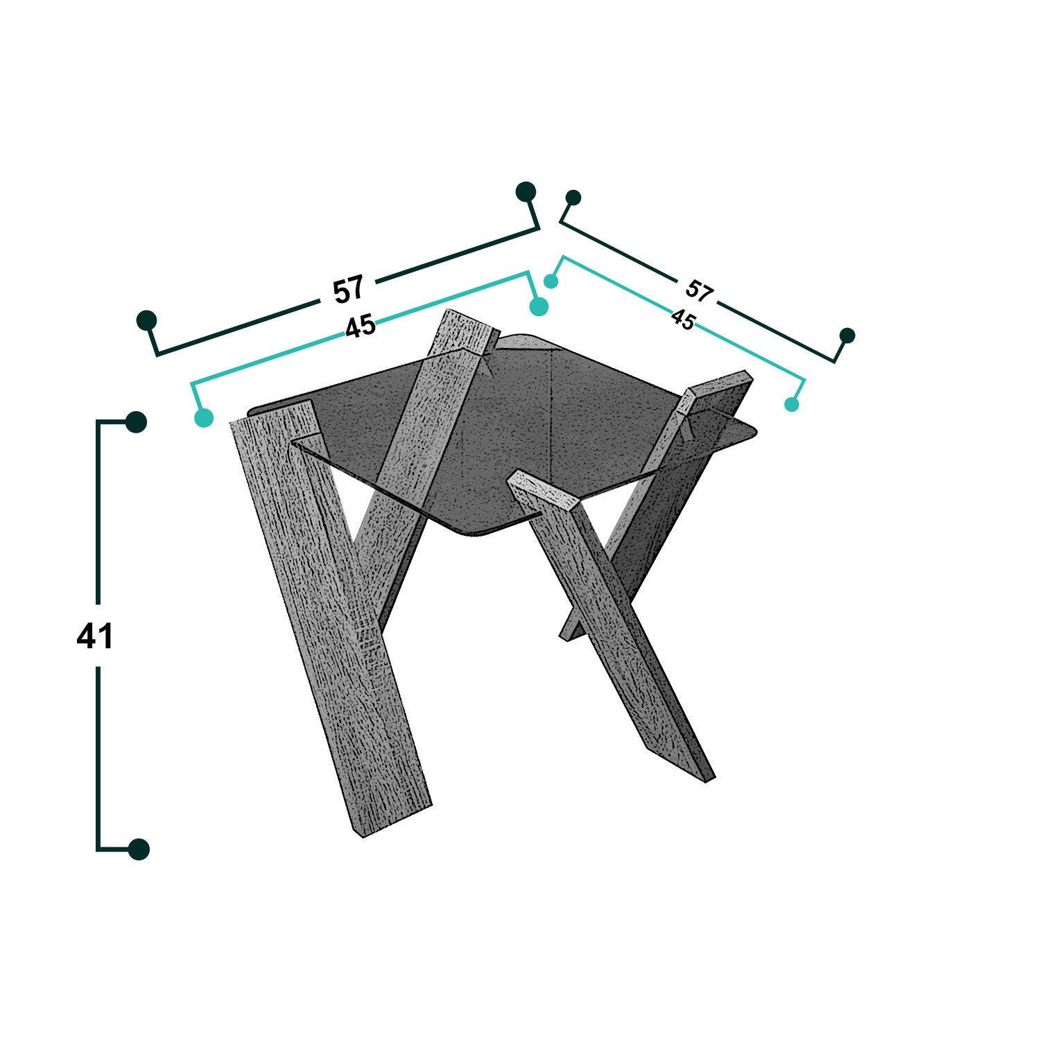 Couchtisch Roman Mini Gelb (3)