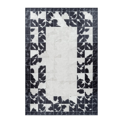 Teppichläufer Fiesta 4307 Patchwork Schwarz