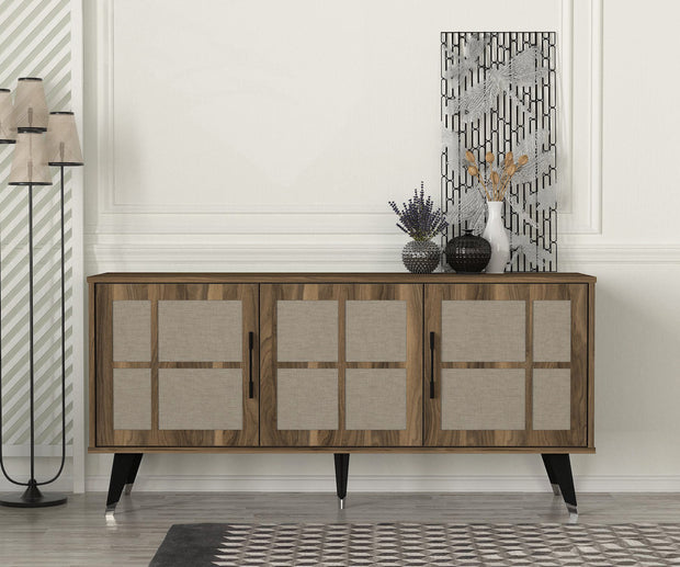 Sideboard mit 3 türen, Logan Nussbaum