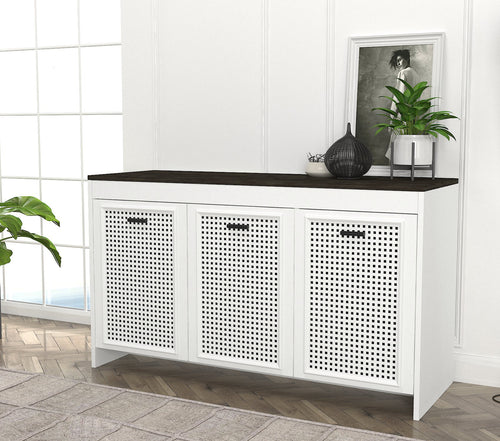 Sideboard mit 3 türen, Done 120 Braun (1)