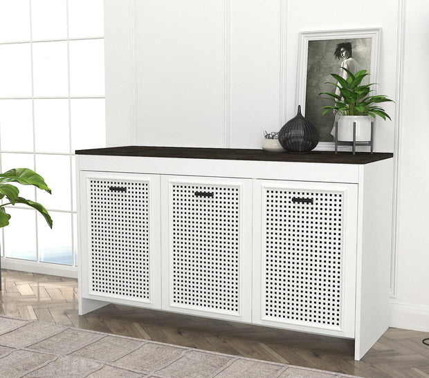 Sideboard mit 3 türen, Done 120 Braun (1)