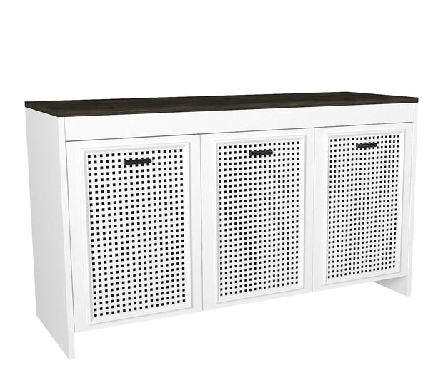 Sideboard mit 3 türen, Done 120 Braun (4)