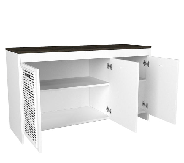 Sideboard mit 3 türen, Done 120 Braun (5)