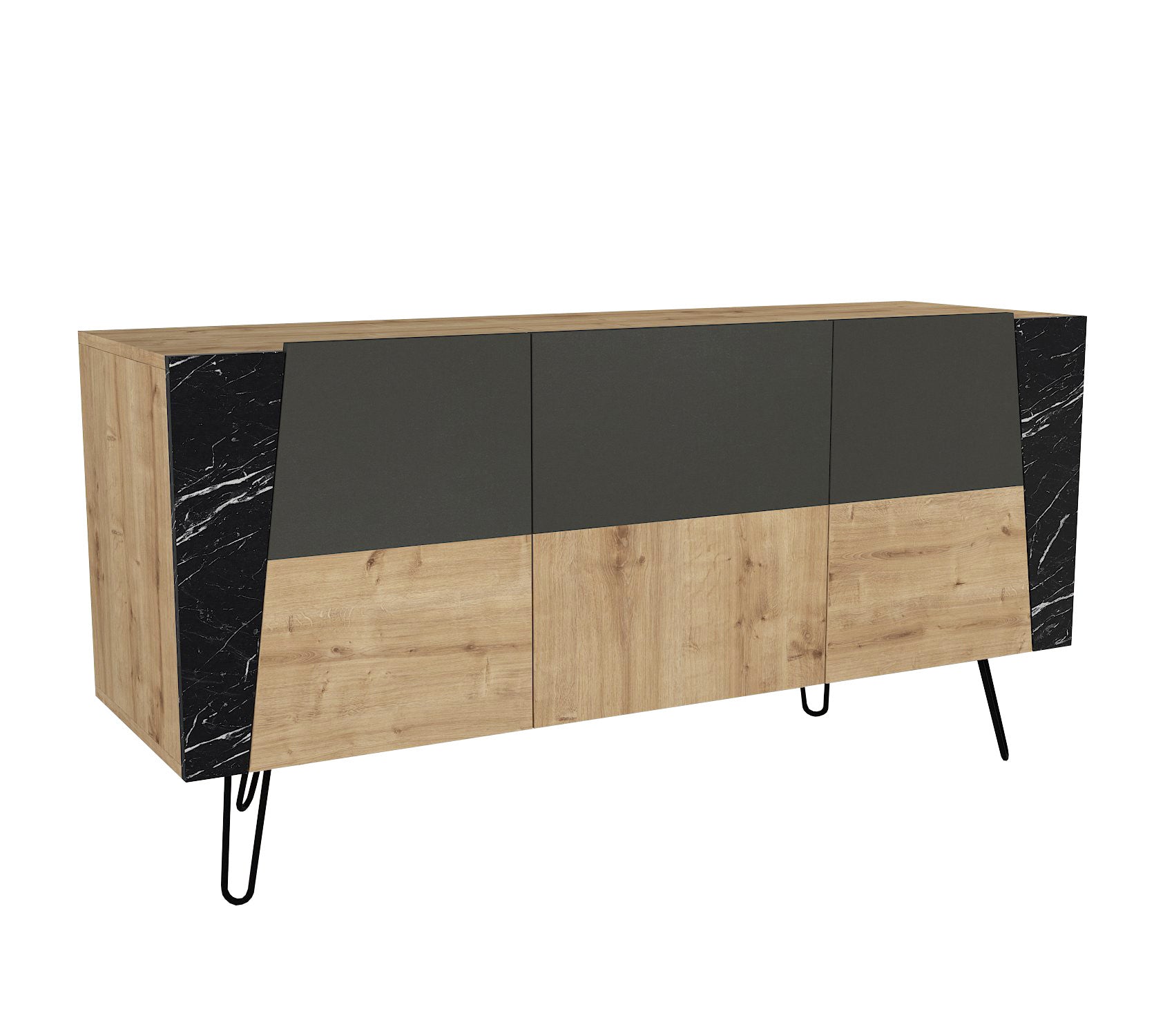 Sideboard mit 2 türen, Fanten Konsol Eiche (4)